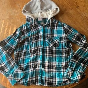 Cute stripped hoodie!